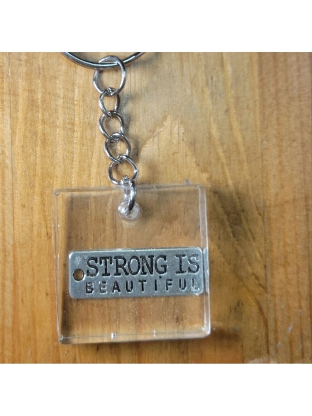Strong is Beautiful Keychain